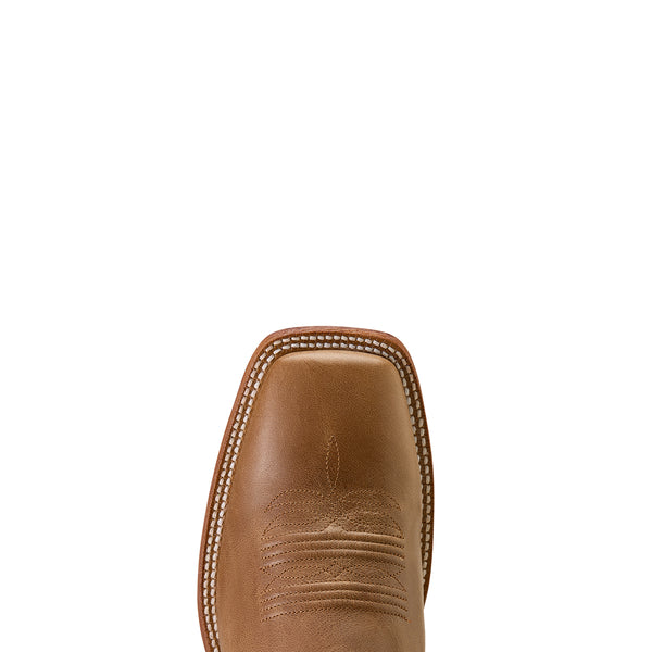 Ariat Men's County Roads Western Square Toe Boot - Tan