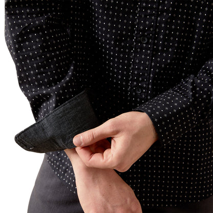 Men's Ariat McClain Modern Fit Shirt - Black