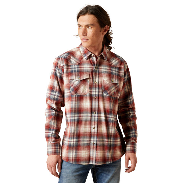 Men's Ariat Harper Retro Fit Shirt - Rust