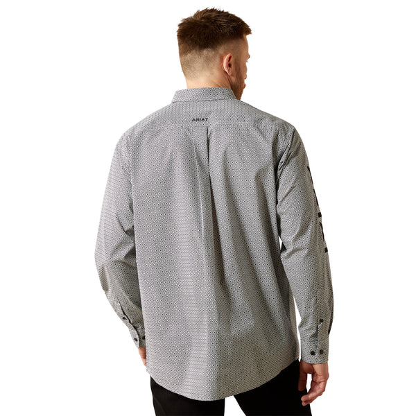 Ariat Men’s Team Pablo Classic Fit Shirt - White/Black