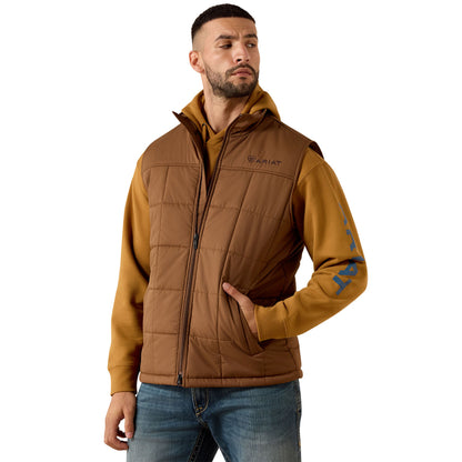 Ariat Men's Circus Insulated Vest - Brown