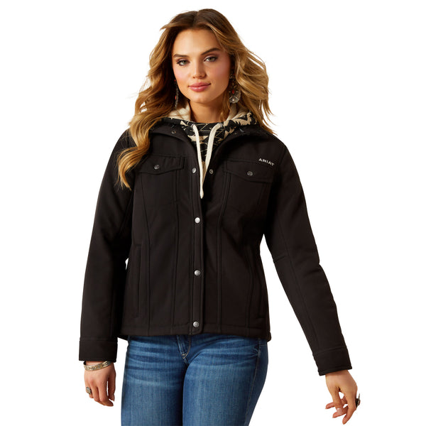 Ariat Women's Berber Back Softshell Jacket - Black