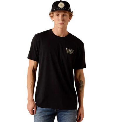 Ariat Men's Country and Western Lockup T-Shirt - Black