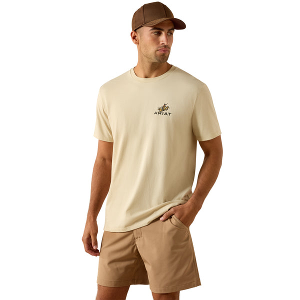 Ariat Men's Ride Em Cowboy T-Shirt - Tan