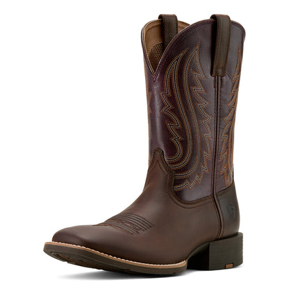 Ariat Men's Sport Big Country Square Toe Western Boot - Barley Brown