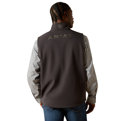 Ariat Men's Logo Softshell Vest - Phantom